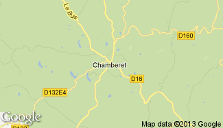 Plan de Chamberet