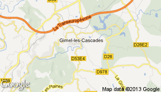 Plan de Gimel-les-Cascades