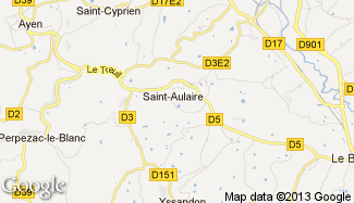 Plan de Saint-Aulaire