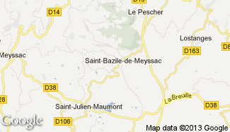Plan de Saint-Bazile-de-Meyssac