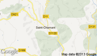 Plan de Saint-Chamant