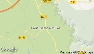 Plan de Saint-Étienne-aux-Clos