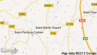 Plan de Saint-Martin-Sepert