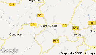 Plan de Saint-Robert