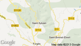 Plan de Saint-Sylvain