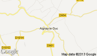 Plan de Aignay-le-Duc