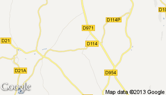 Plan de Ampilly-les-Bordes