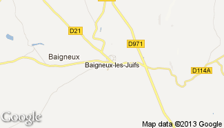 Plan de Baigneux-les-Juifs