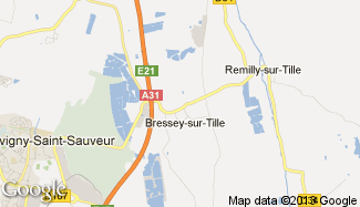 Plan de Bressey-sur-Tille