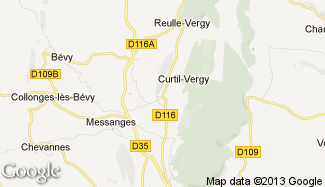 Plan de Curtil-Vergy