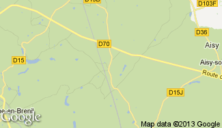 Plan de Dompierre-en-Morvan