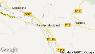 Plan de Fain-lès-Montbard