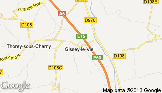 Plan de Gissey-le-Vieil