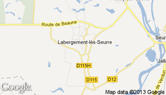 Plan de Labergement-lès-Seurre