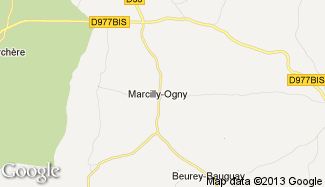 Plan de Marcilly-Ogny