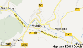 Plan de Montbard