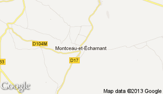 Plan de Montceau-et-Écharnant