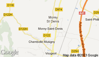 Plan de Morey-Saint-Denis