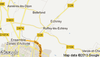 Plan de Ruffey-lès-Echirey