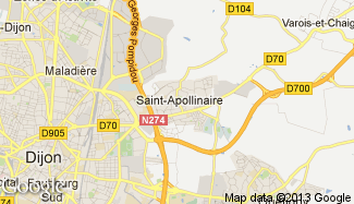 Plan de Saint-Apollinaire