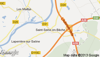 Plan de Saint-Seine-en-Bâche