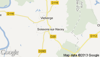 Plan de Soissons-sur-Nacey