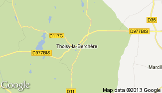 Plan de Thoisy-la-Berchère