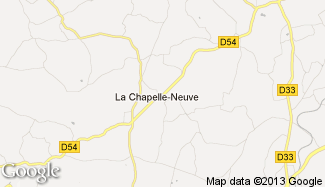 Plan de La Chapelle-Neuve