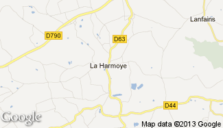 Plan de La Harmoye