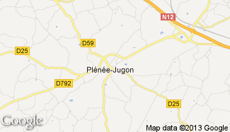 Plan de Plénée-Jugon