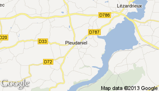 Plan de Pleudaniel