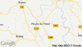 Plan de Plouëc-du-Trieux