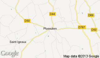 Plan de Plussulien