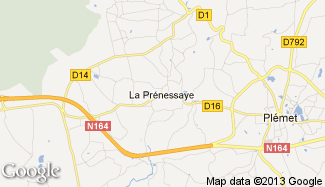 Plan de La Prénessaye