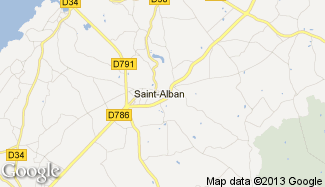 Plan de Saint-Alban