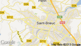Plan de Saint-Brieuc