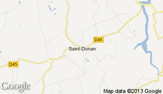 Plan de Saint-Donan