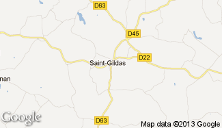 Plan de Saint-Gildas