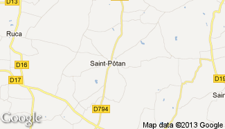 Plan de Saint-Pôtan