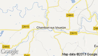 Plan de Chambon-sur-Voueize