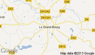 Plan de Le Grand-Bourg