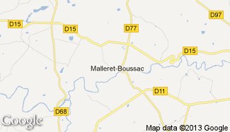 Plan de Malleret-Boussac