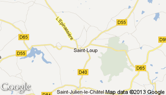 Plan de Saint-Loup