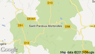 Plan de Saint-Pardoux-Morterolles