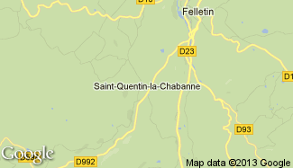 Plan de Saint-Quentin-la-Chabanne