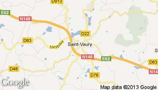 Plan de Saint-Vaury