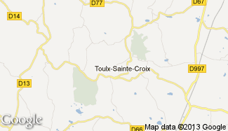 Plan de Toulx-Sainte-Croix