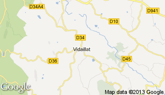 Plan de Vidaillat