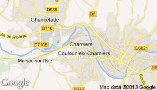 Plan de Coulounieix-Chamiers