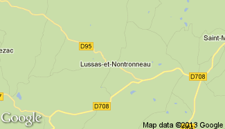Plan de Lussas-et-Nontronneau